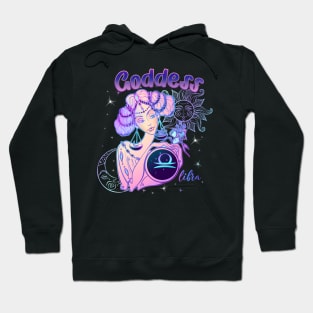 Zodiac Libra Goddess Queen Horoscope Hoodie